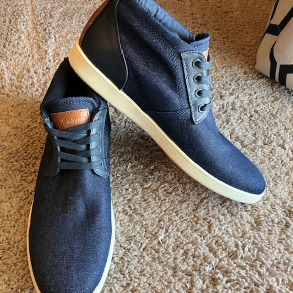 Steve Madden Men Denim Ankle Boots